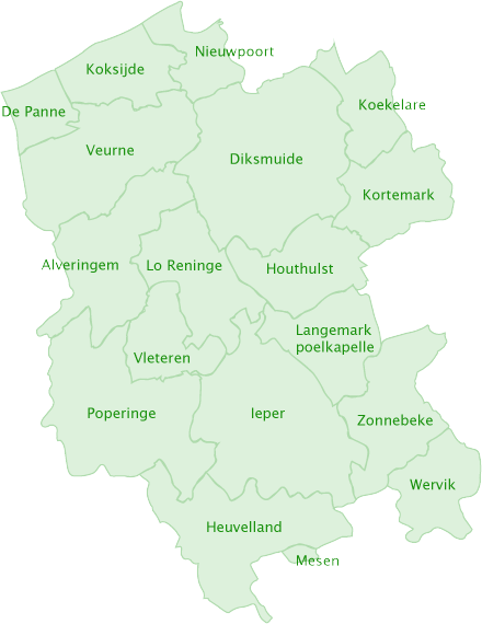 Gementen Westhoek